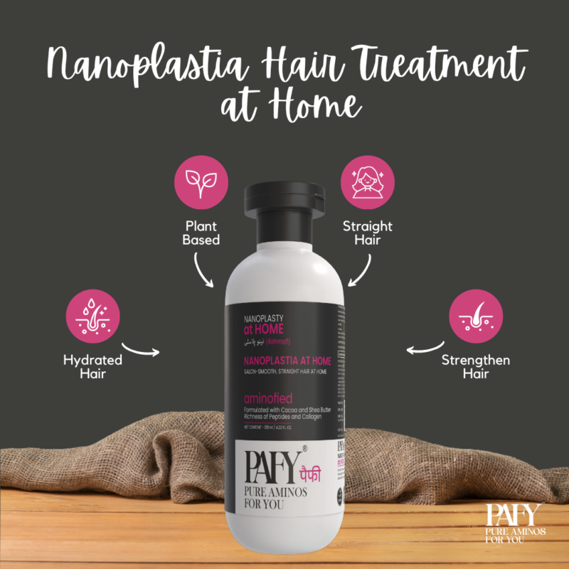 Nanoplastia hair treatment at home